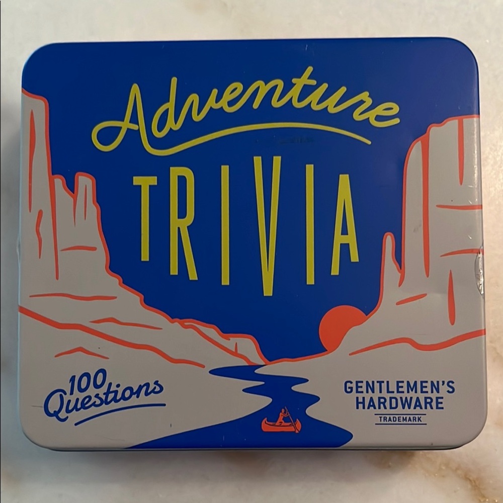 Adventure Trivia Card Game NEW -summer fun for your next adventure, 100 cards